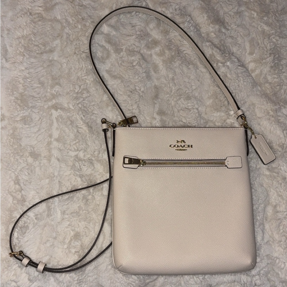 Coach Light Beige Crossbody Bag